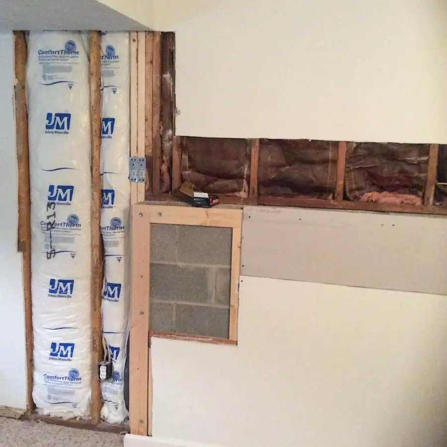 Wall insulation replacement during Contents Cleaning & Restoration in Wyldwood